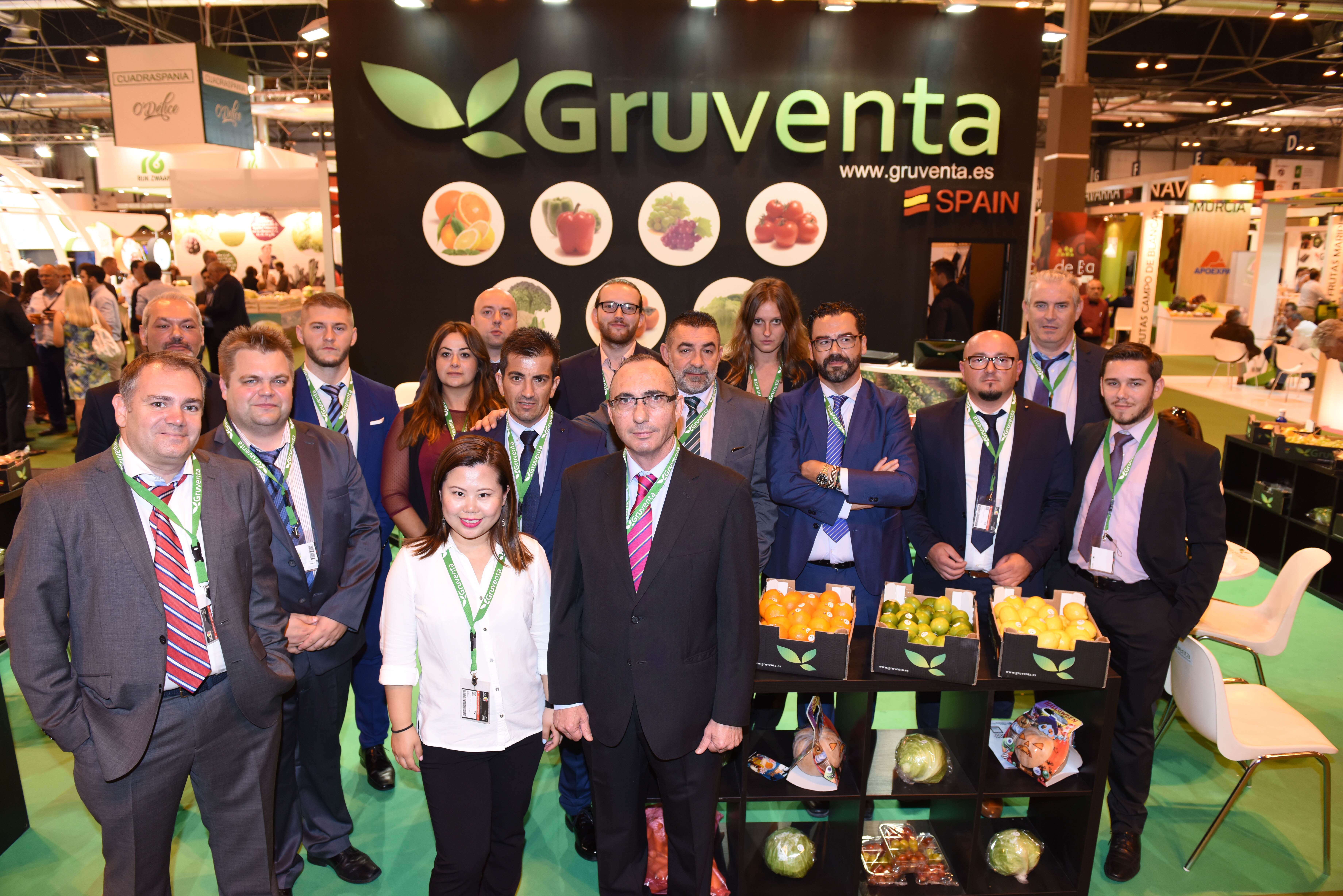 GRUVENTA aprovecha Fruit Atracttion para abrir negociaciones con clientes de 20 países distintos
