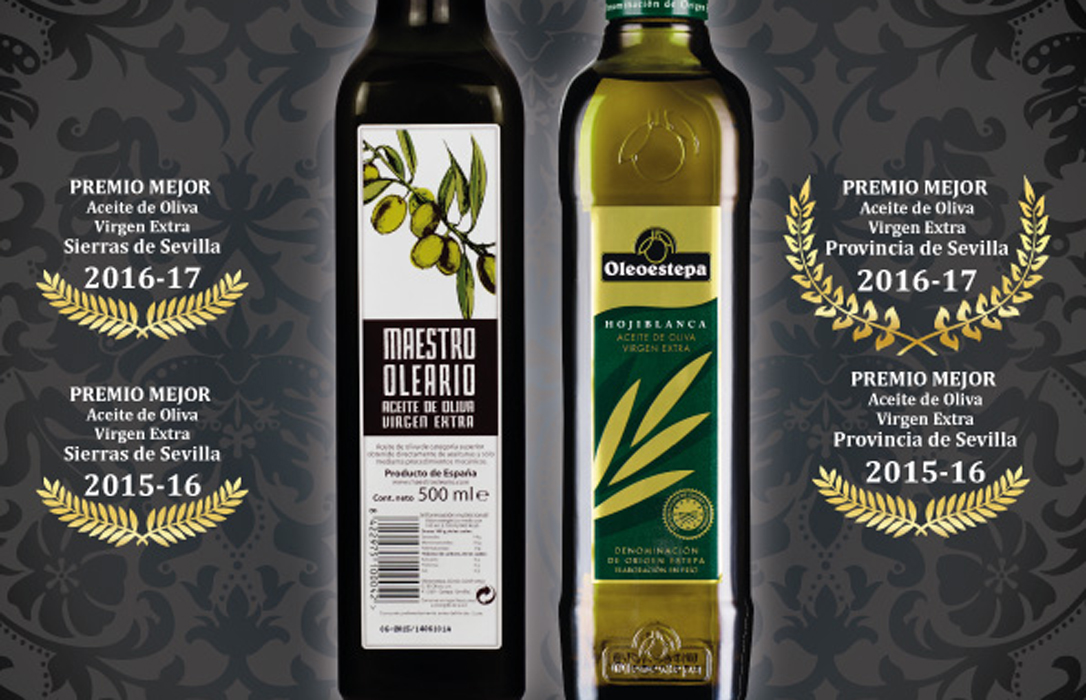 Oleoestepa copa de nuevo los reconocimientos al mejor aceite de oliva virgen extra de Sevilla