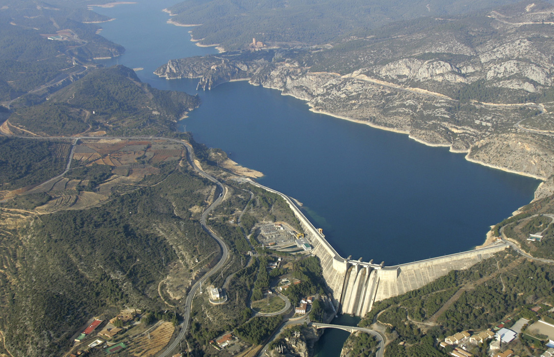 Los embalses de la cuenca del Ebro, al 68,4% de capacidad tras aumentar un 4,6% con las últimas lluvias