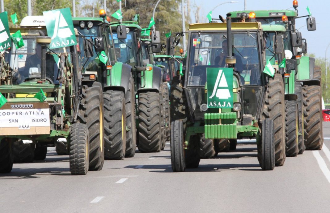 Cientos de tractores y miles de agricultores piden soluciones para los problemas del campo en Castilla-La Mancha
