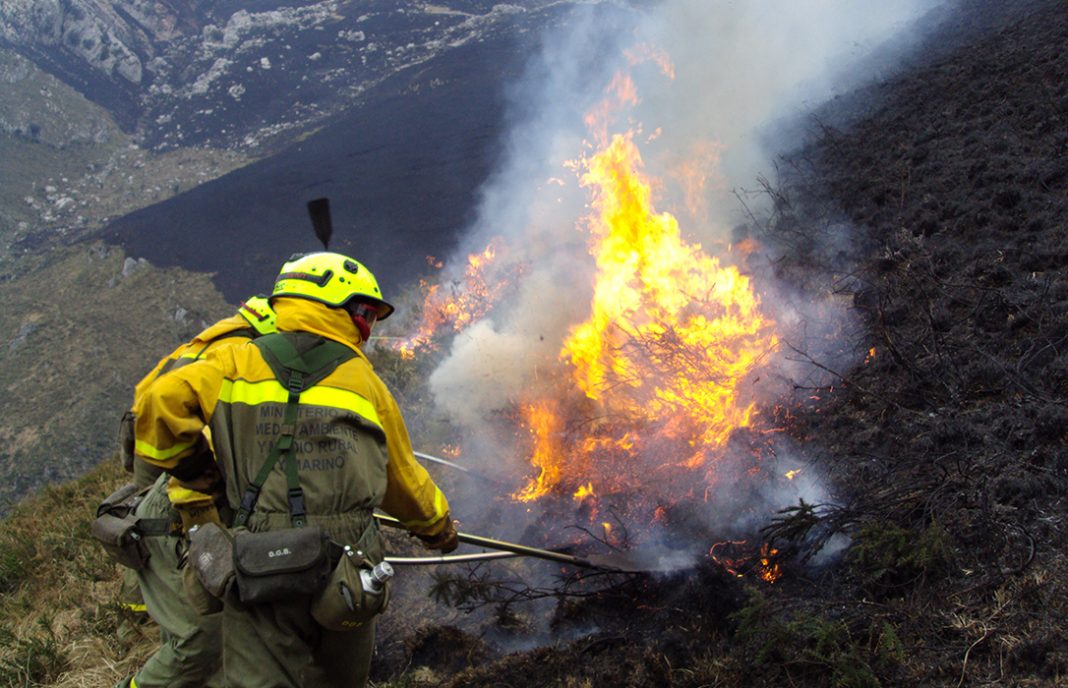 Los trabajadores de las BRIF han llegado a un preacuerdo en el que aceptan la definición de bombero forestal