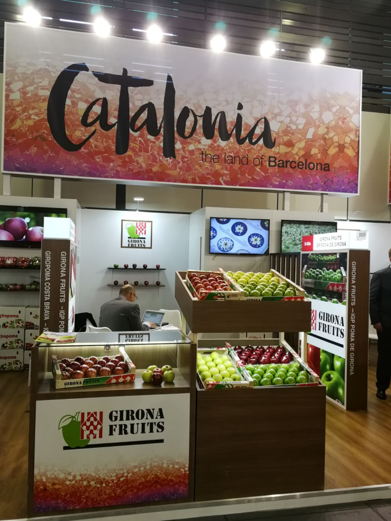 IGP Poma de Girona se expande a nuevos mercados y participa en la feria Fruit Logística de Berlín