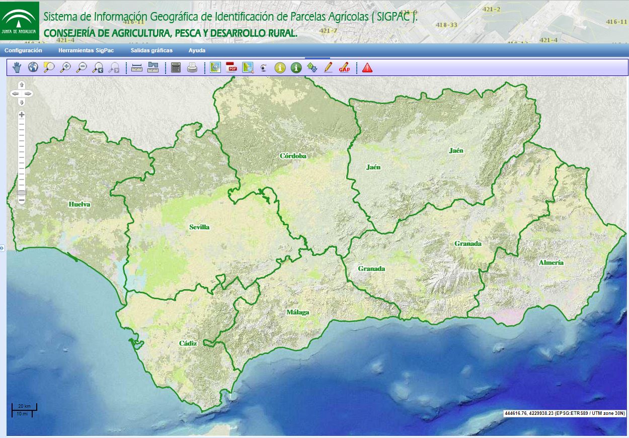 Andalucía actualiza el SIGPAC para incluir los pastos permanentes del regalmento Ómnibus