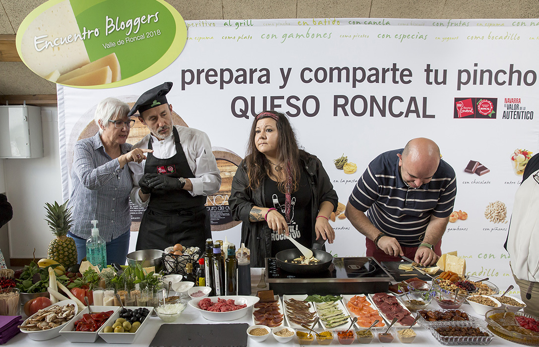El queso de Denominación de Origen Roncal acaba en la red… de los bloggers gastronómicos