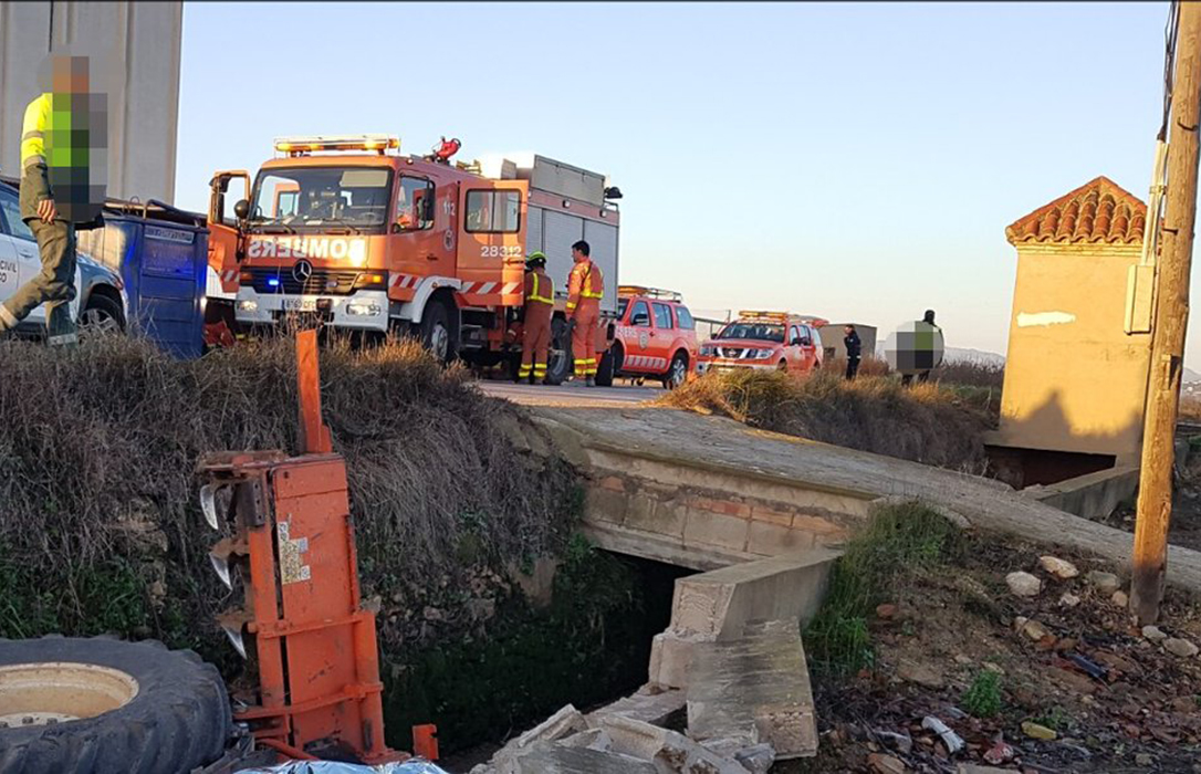 Otro agricultor de 81 años fallece en otro accidente al volcar su tractor en Alginet (Valencia)
