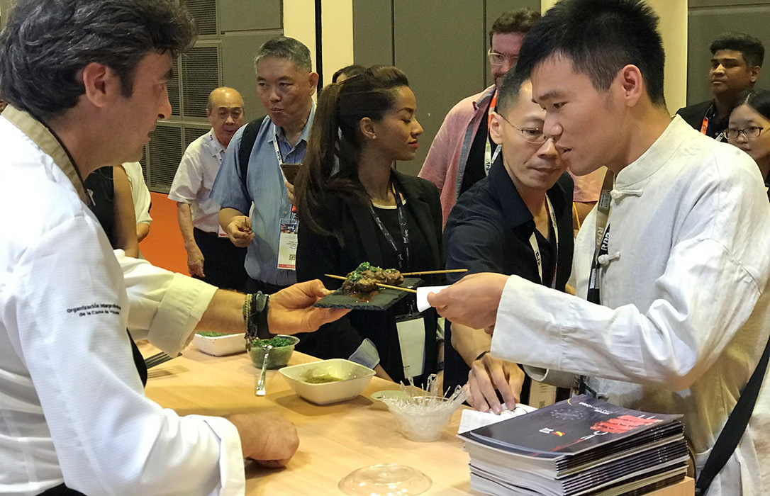 El cordero español, protagonista en la feria internacional Speciality Fine & Food de Singapur