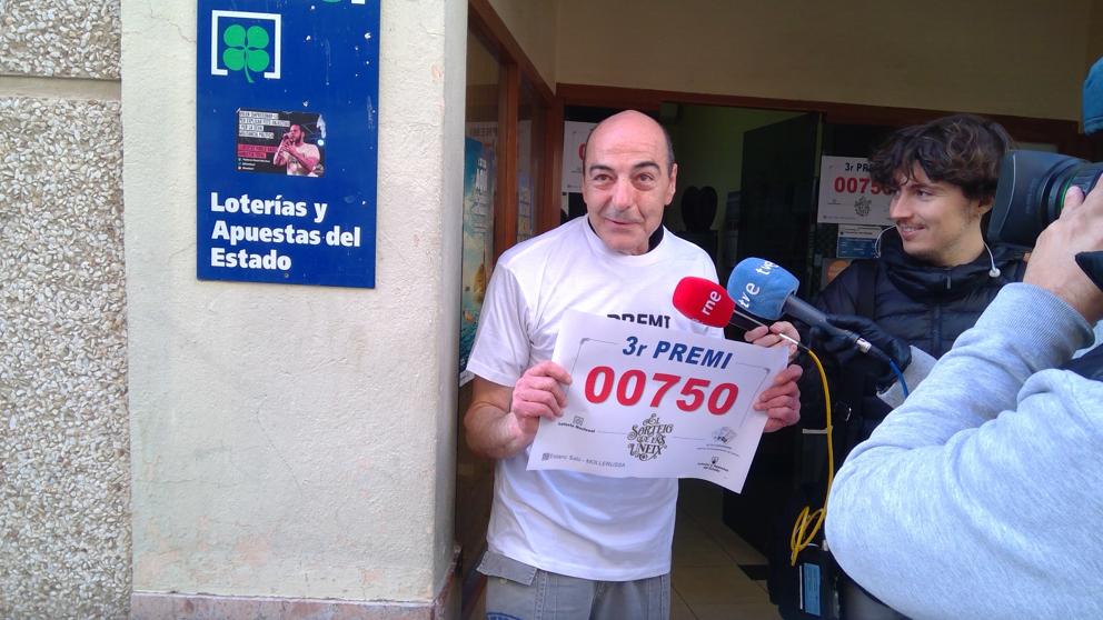 La Loteria deja un buen sabor rural: Un agricultor de Mollerussa compró 360 décimos del tercer premio