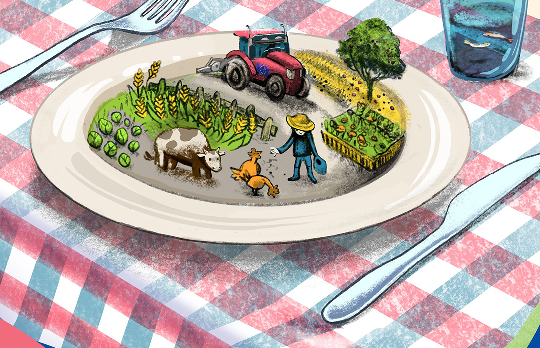 De la granja a la mesa: La agricultura ecológica considera que los planes verdes europeos se quedan cortos
