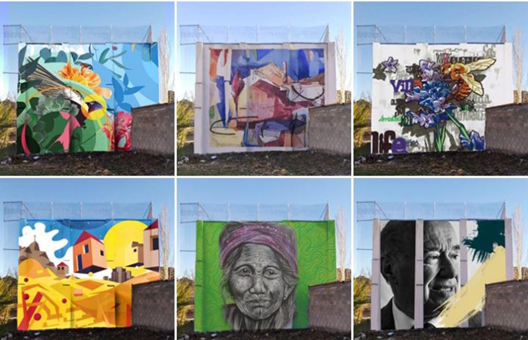 Empty Wall: El arte y la despoblación se dan la mano para denunciar la situación que se vive en los pueblos rurales