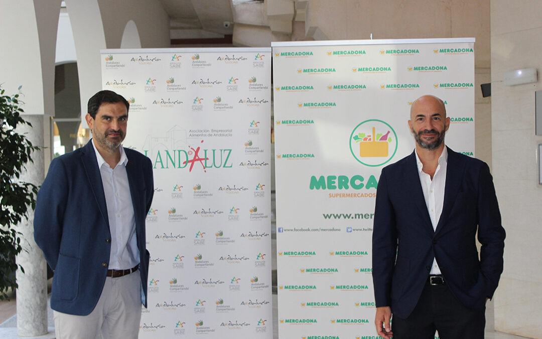 Landaluz firma acuerdo de colaboración con Mercadona para la promoción del sector agroalimentario andaluz