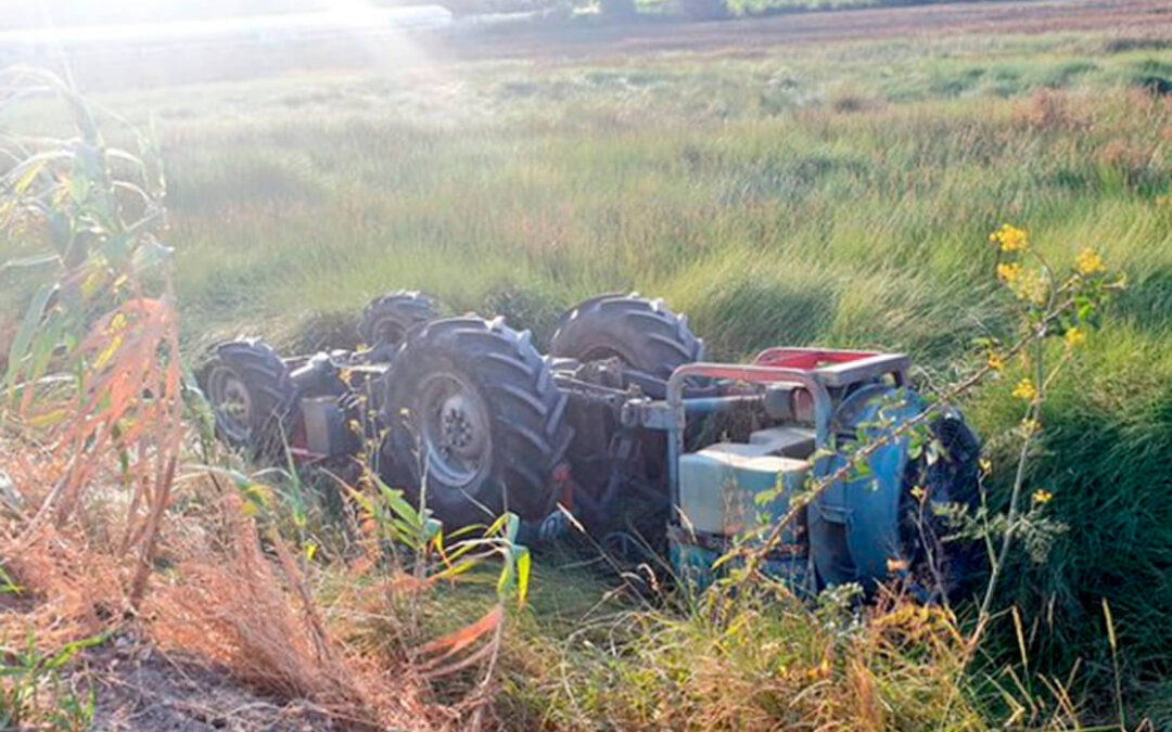 La Guardia Civil advierte de la importancia del sistema anti vuelco en los tractores tras la muerte de un octogenario en un accidente