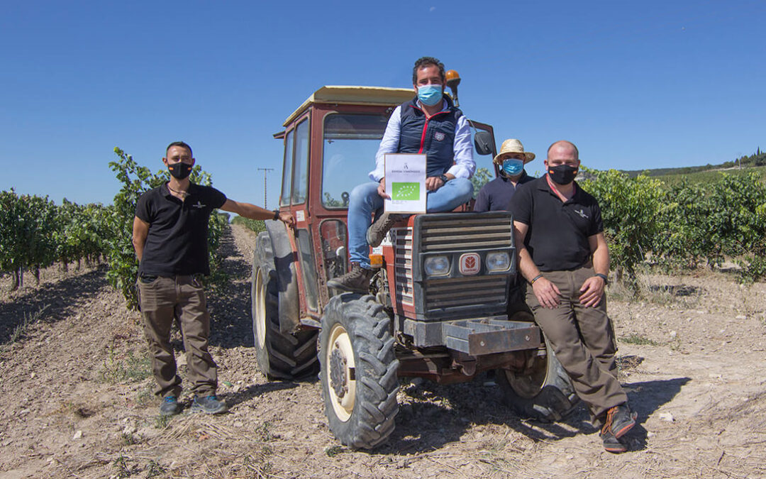 La bodega ribereña Dehesa de los Canónigos recibe el Certificado de Viticultura Ecológica para sus 60 hectáreas de viñedo