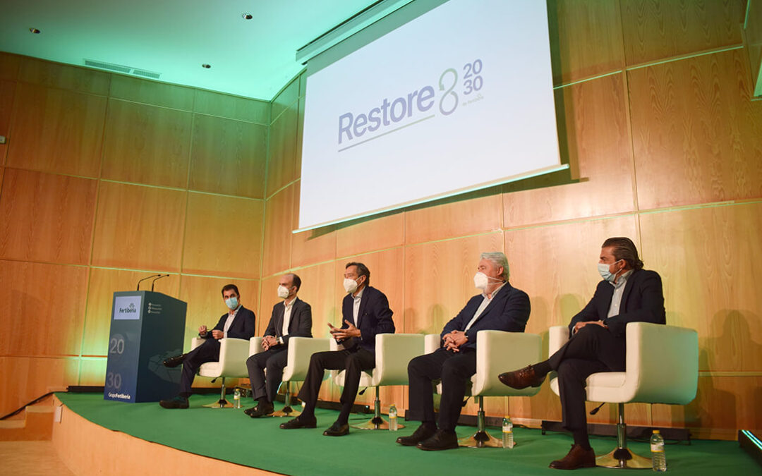 Fertiberia presenta Restore 20/30, un proyecto emblemático a nivel mundial para la restauración de los apilamientos de fosfoyesos
