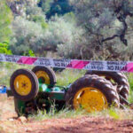 Fallece un hombre de 54 años al volcar su tractor tras un mes de descenso en los accidentes 1