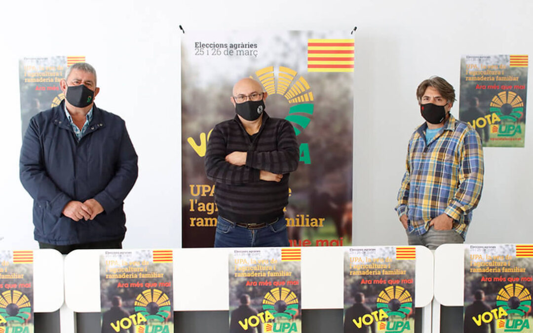 UPA defiende su espacio ante las elecciones en el campo en Cataluña: “Nuestra voz es la de la agricultura y ganadería familiar”