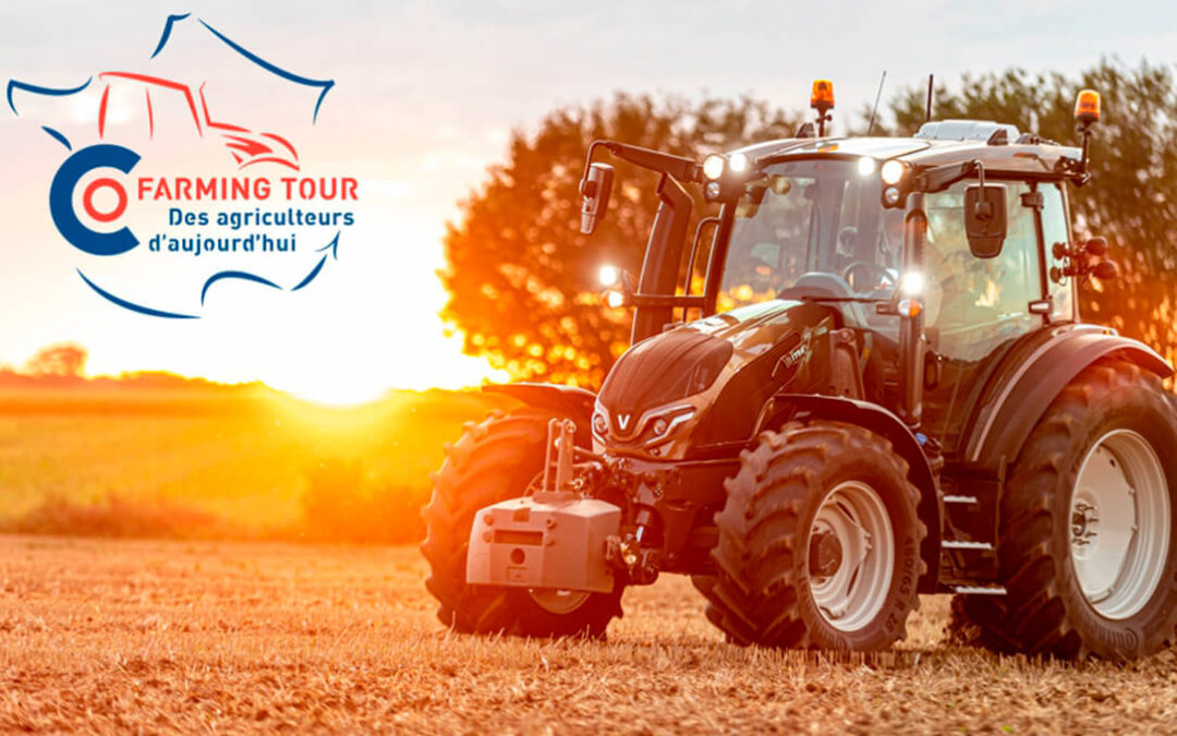 Un nuevo Tour de Francia subido en un tractor Valtra para concienciar a la sociedad sobre el papel de la agricultura