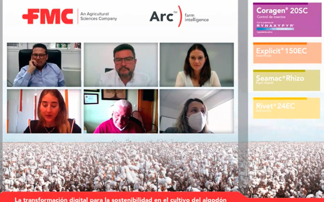 Lanzamiento de la nueva App de FMC “Arc™ farm intelligence”: Trabajando en la sostenibilidad en el cultivo de algodón