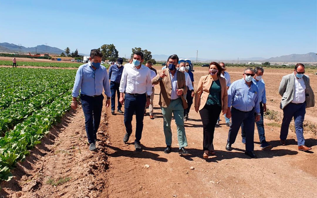 Andalucía y Murcia ratifican su alianza a favor del trasvase, la defensa del agua para regadío e inversiones productivas con fondos europeos