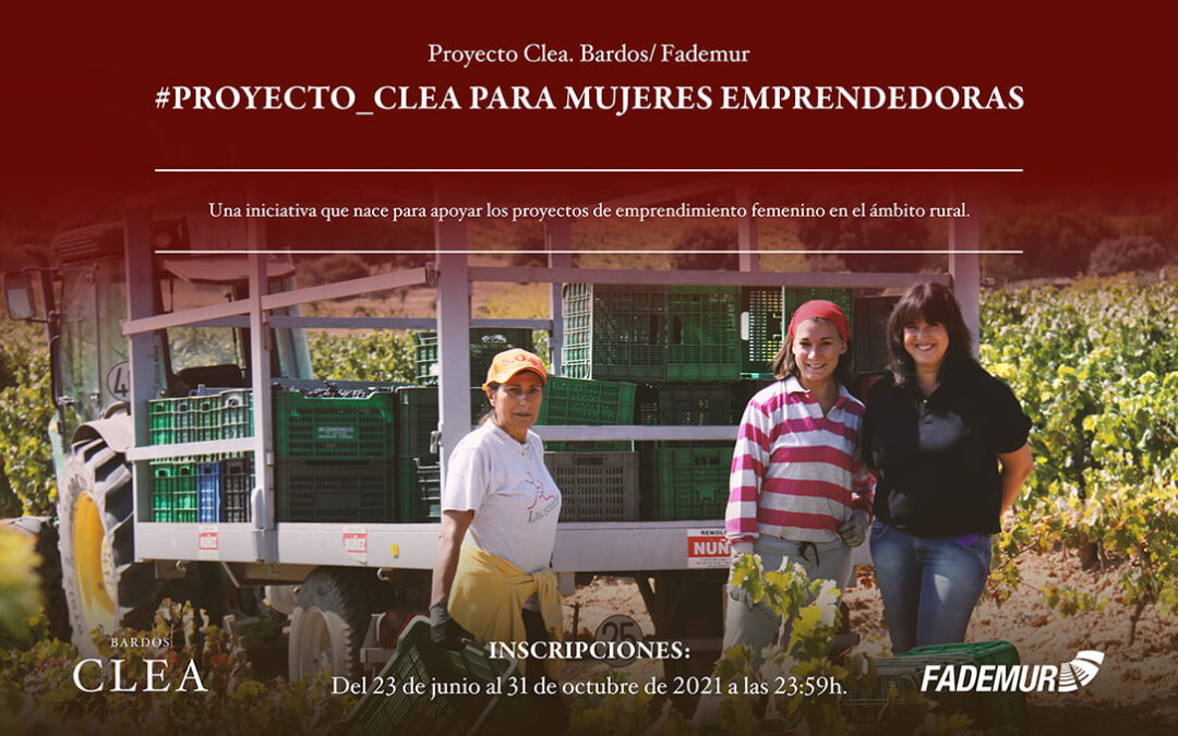 Fademur y Bodega Bardos lanzan el Proyecto Clea para impulsar el emprendimiento femenino en el medio rural