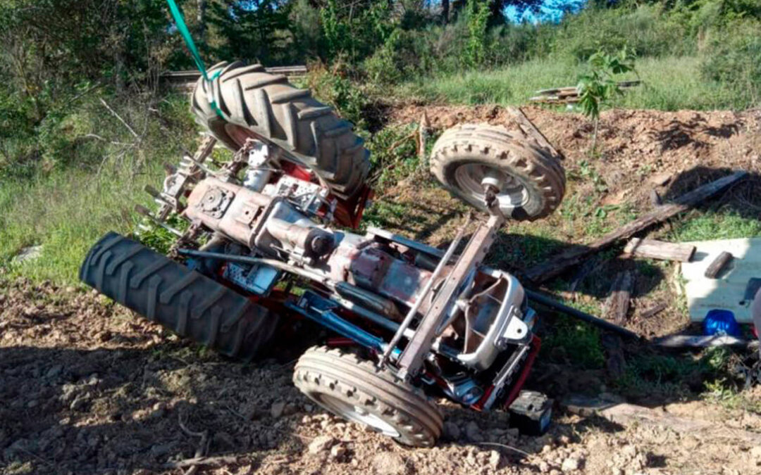 ‘Tu vida sin vuelcos’: Lanzan una campaña de prevención para frenar el incremento de accidentes de tractor en el campo