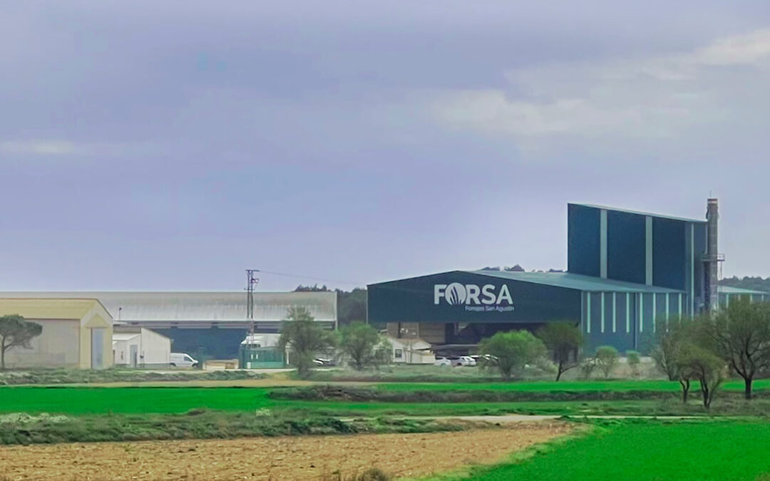 Forsa Forrajes inaugura su fábrica de alfalfa deshidrata en Almuniente con una capacidad de producción de 80.000 toneladas