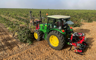 El proyecto Diverfarming presenta la maquinaria para las labores de los cultivos diversificados