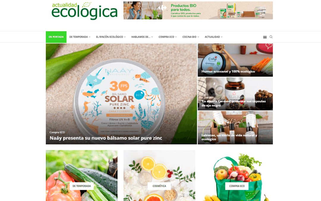 Ecovalia lanza un portal digital de información ecológica para los consumidores