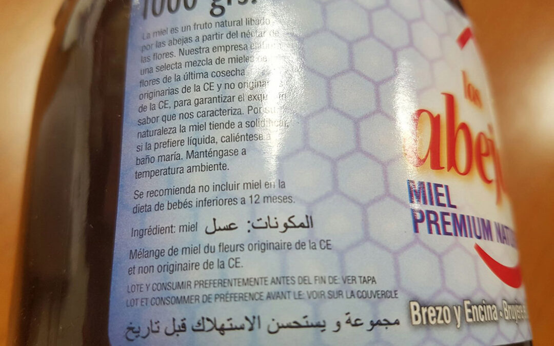 España y otros 20 países reclaman en Europa precisar en el etiquetado el origen de las mezclas de miel