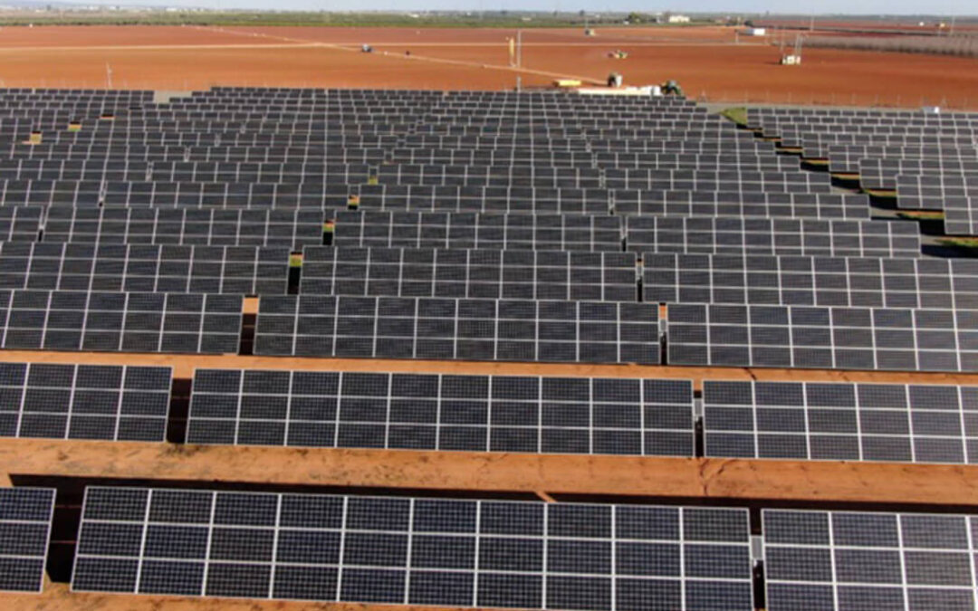Los regantes del Valle Inferior del Guadalquivir cubrieron con energías limpias propias de su planta solar el 57% de su consumo eléctrico total