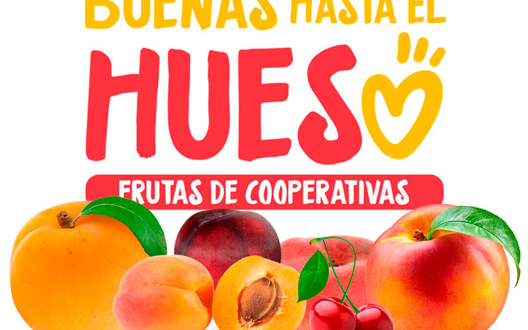 La iniciativa ‘Buenas hasta el Hueso’ anima a disfrutar de la fruta de hueso de cooperativas españolas, de temporada, natural y saludable