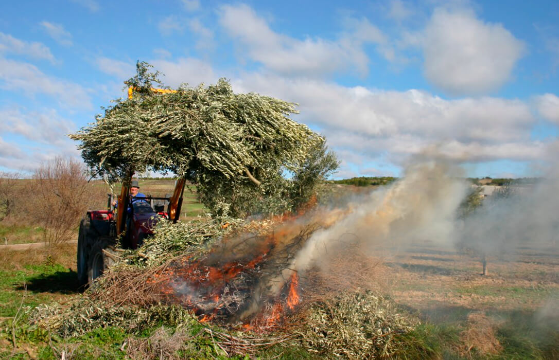 Solicitan que la declaración de época de peligro medio de incendios sea revocada en todo Castilla y León y permitir las quemas agrícolas
