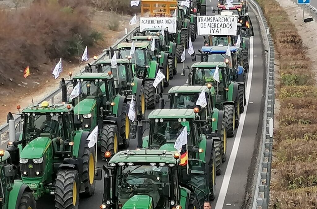 Motivos para la protesta ante los ministros de la UE: “Nos están tomando el pelo a los agricultores y a toda la población”