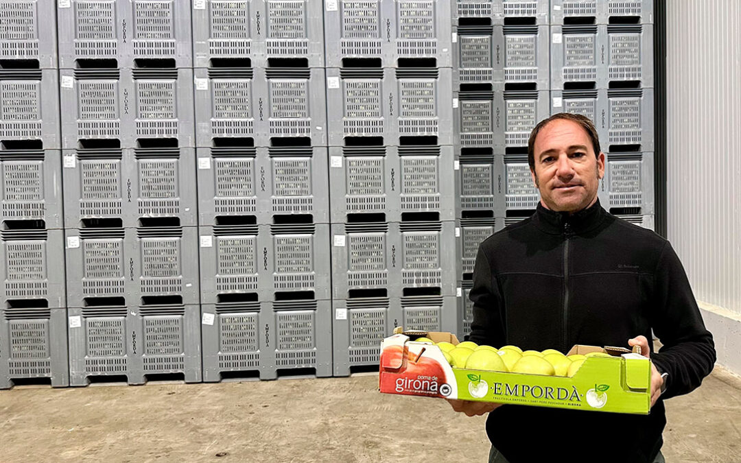 Una tecnología única en España permite a Fructícola Empordà conservar intactas durante un año todas las propiedades de las manzanas