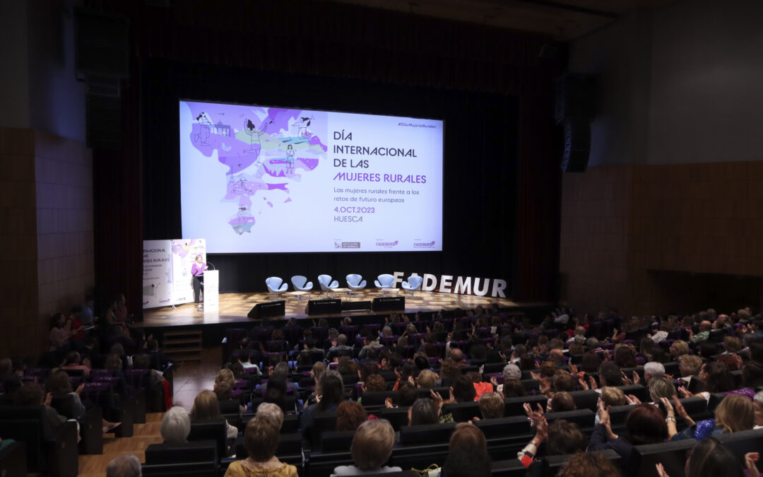 Día Internacional de las Mujeres Rurales: Huesca clama en defensa del feminismo rural europeo con los Premios FADEMUR 2023