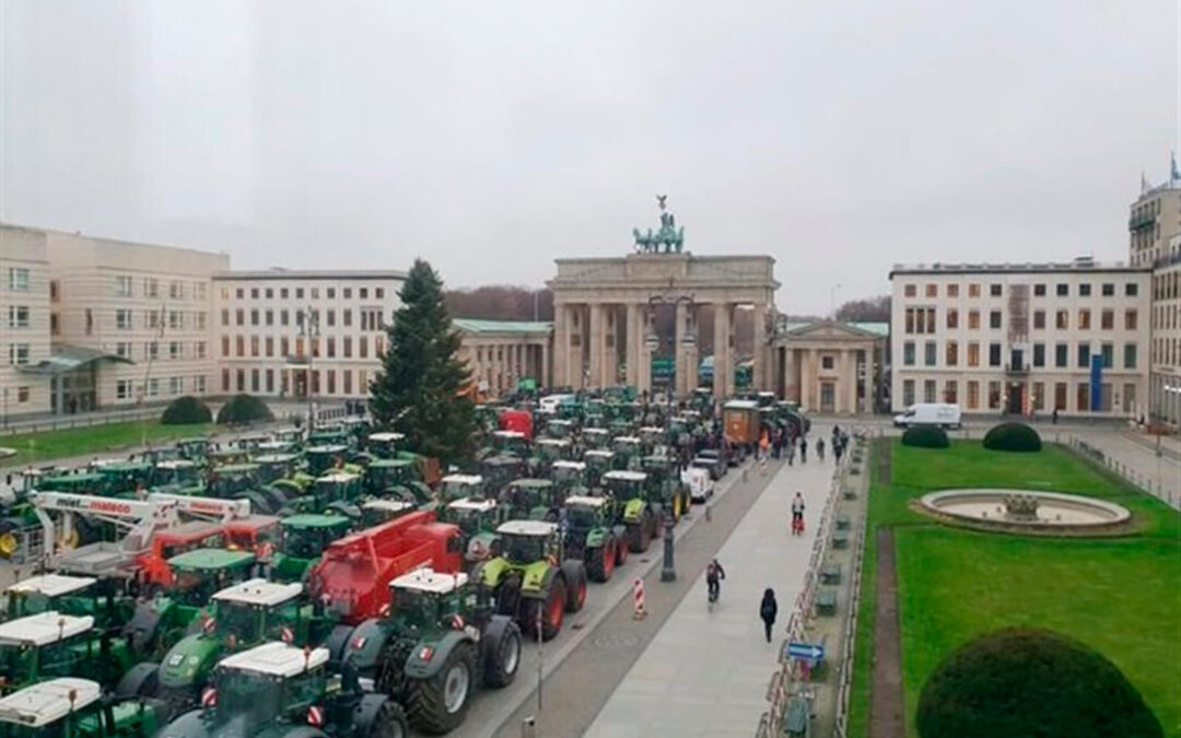Los agricultores alemanes piden más sostenibilidad en el inicio de la Semana Verde en Berlín con precios justos y ayudas estatales