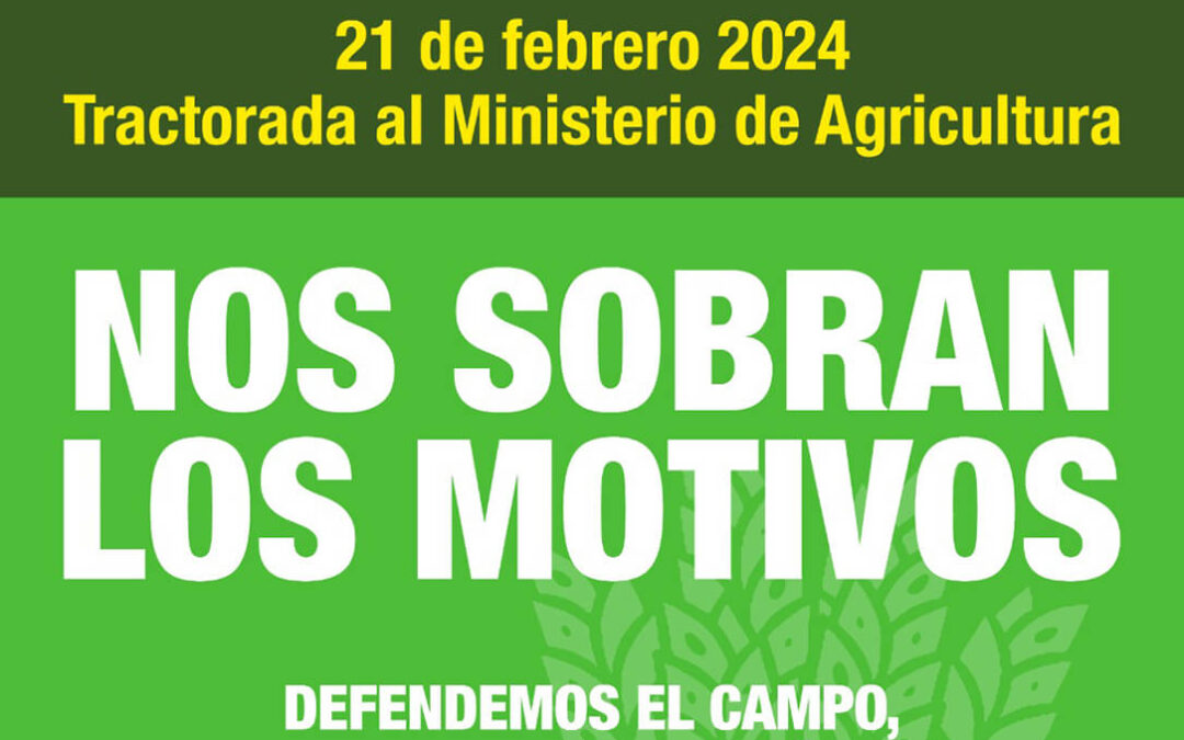 «Nos sobran los motivos»: La tabla reivindicativa para la protesta del 21 de febrero en Madrid en protesta por la política del Ministerio