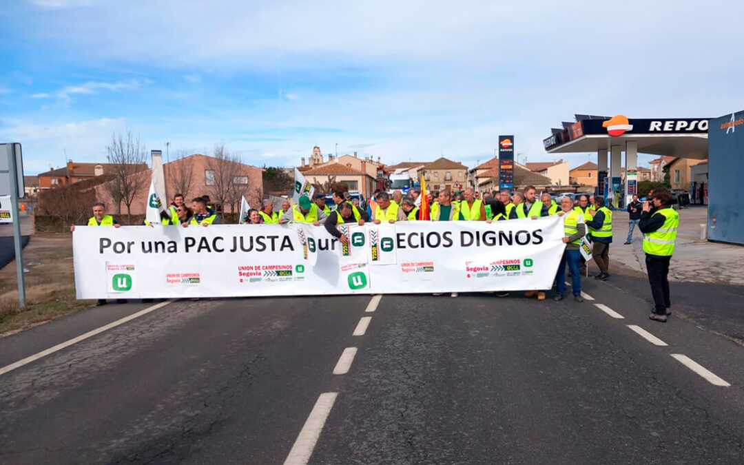 Por segunda semana consecutiva, la lonja de León ha decidido suspender las cotizaciones en solidaridad con las protestas del sector agrario