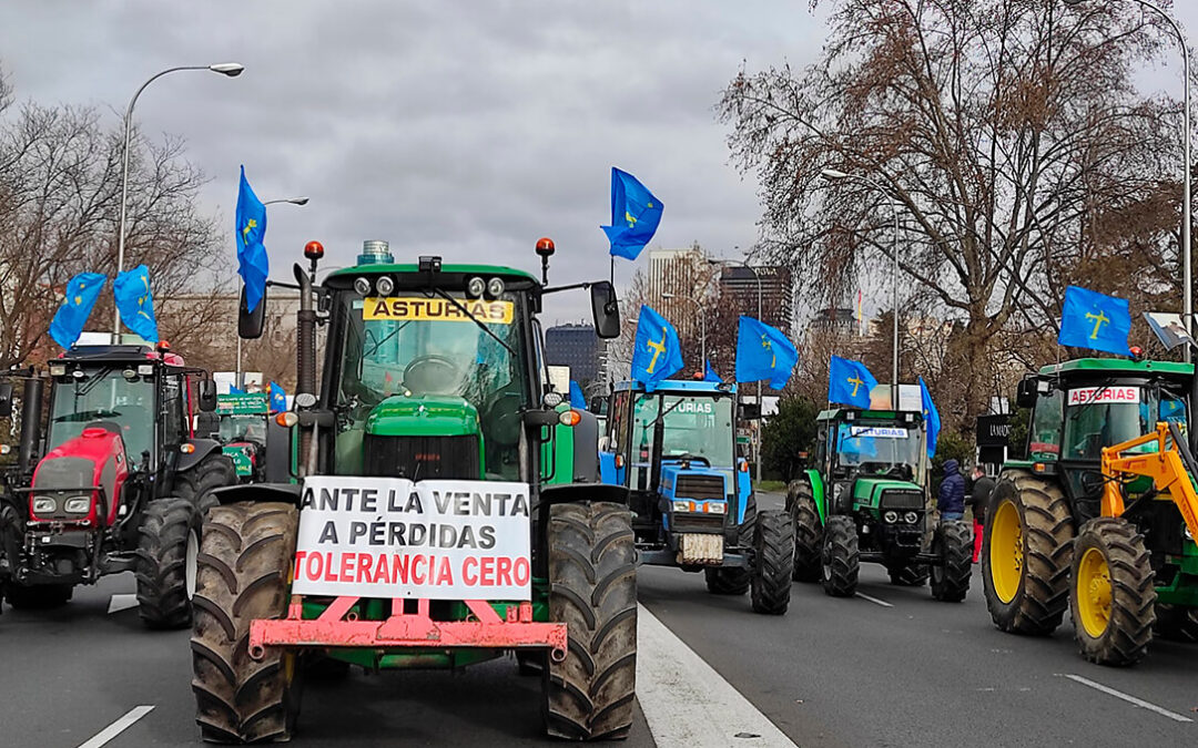 La movilización agraria regresa por tercera vez a Madrid para pedir reformas y por unos precios justos pero con un aire más festivo