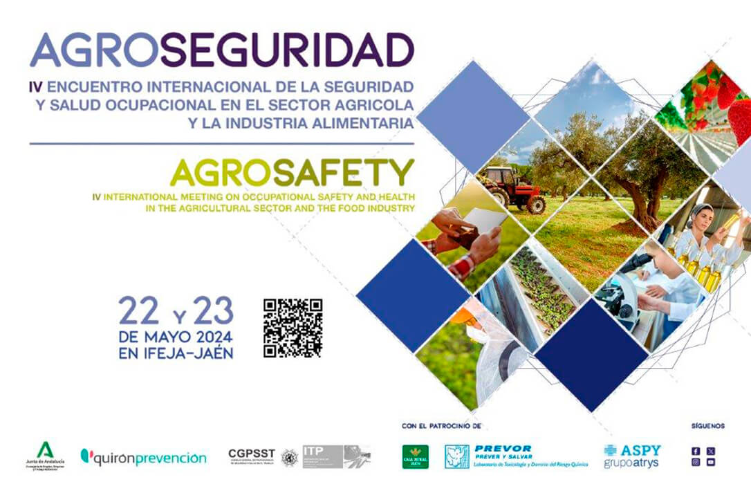 Jaén vuelve a acoger el Encuentro Internacional de la Seguridad y Salud Ocupacional en el sector agrícola y la industria alimentaria