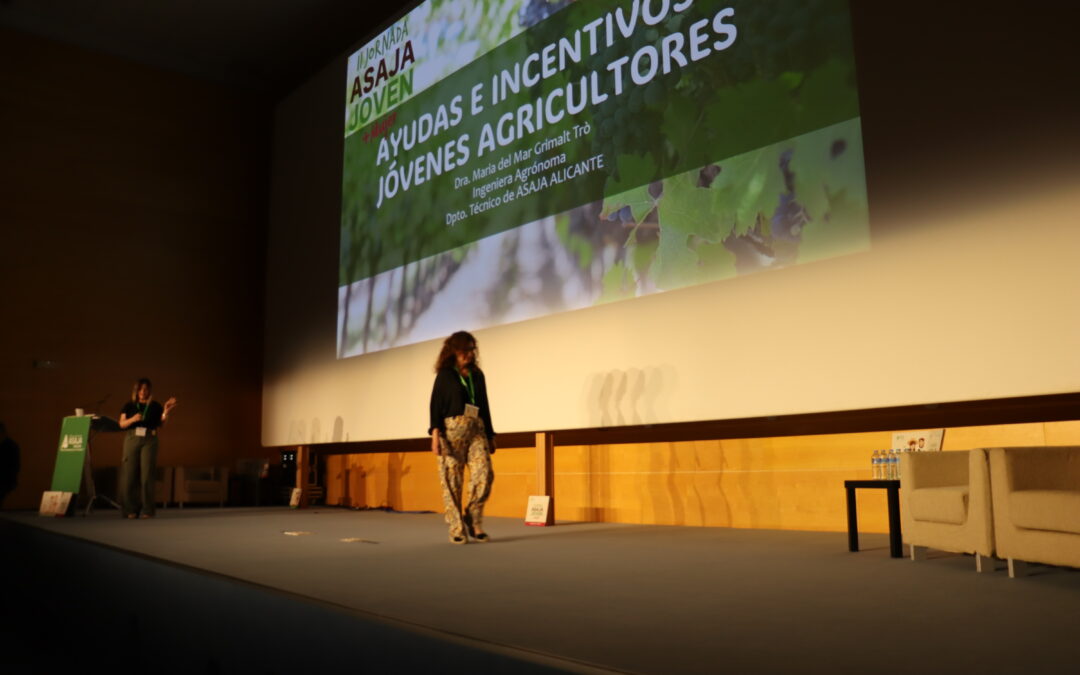 Todo un éxito: 300 jóvenes agricultores, ganaderos y empresarios agrícolas de la provincia de Alicante participan en la II Jornada Asaja Joven+Mujer