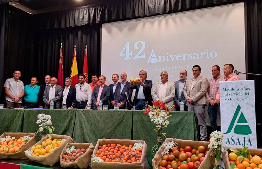 Juan de Dios Hernández Navarro, nuevo presidente de ASAJA Murcia tras una renovación de su Junta Directiva