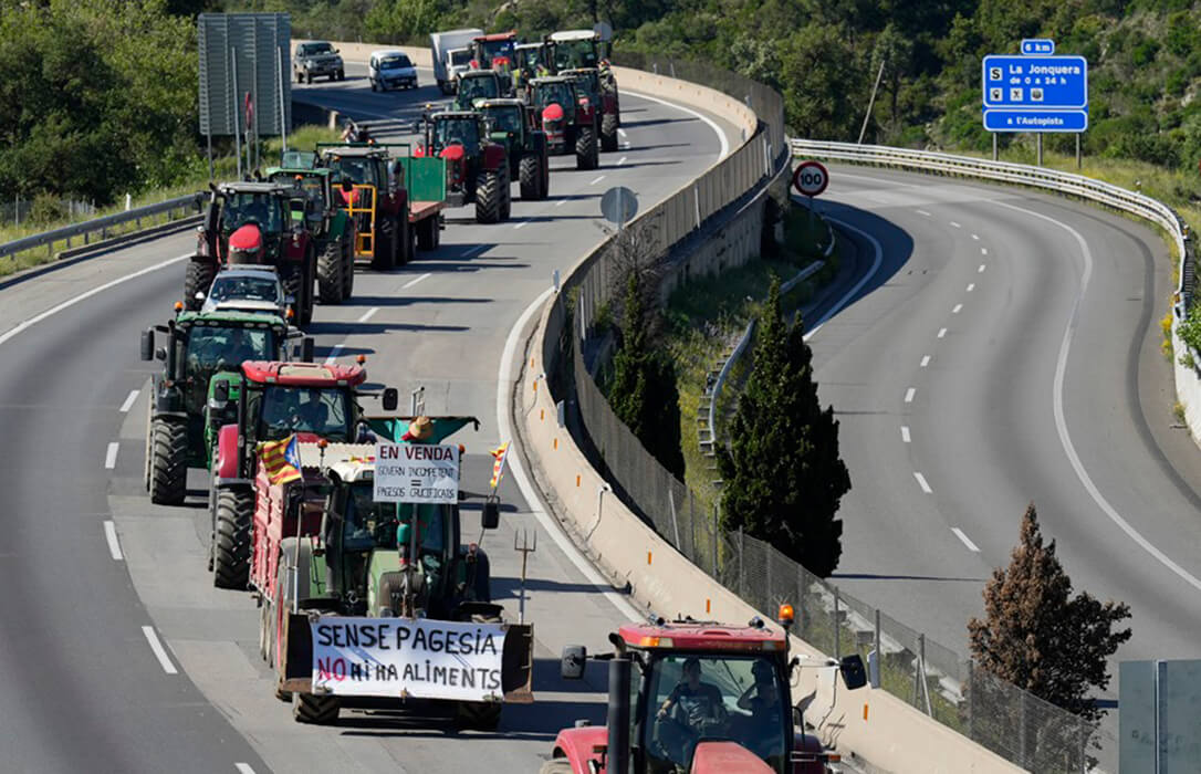 Las protestas agrarias bloquearon 5 millones de toneladas semanales de mercancía y los transportistas pedirán medidas para que no se repitan