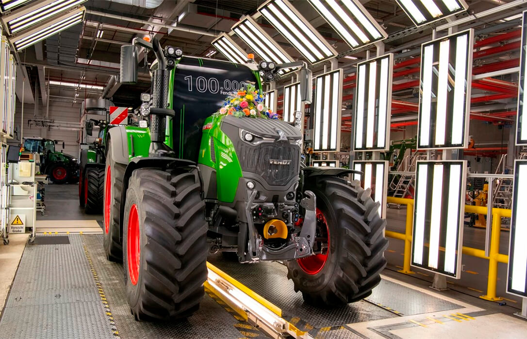 Fendt fabrica el tractor número 100.000 de la serie Fendt 700 Vario tras 25 años de historia de esta empresa