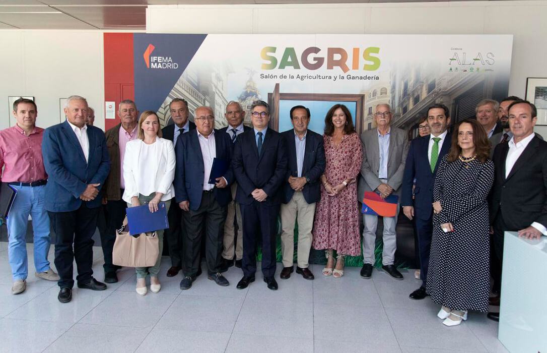 Ifema Madrid y ALAS se unen para el lanzamiento de SAGRIS, el Salón de la Agricultura y la Ganadería para abordar los retos del sector