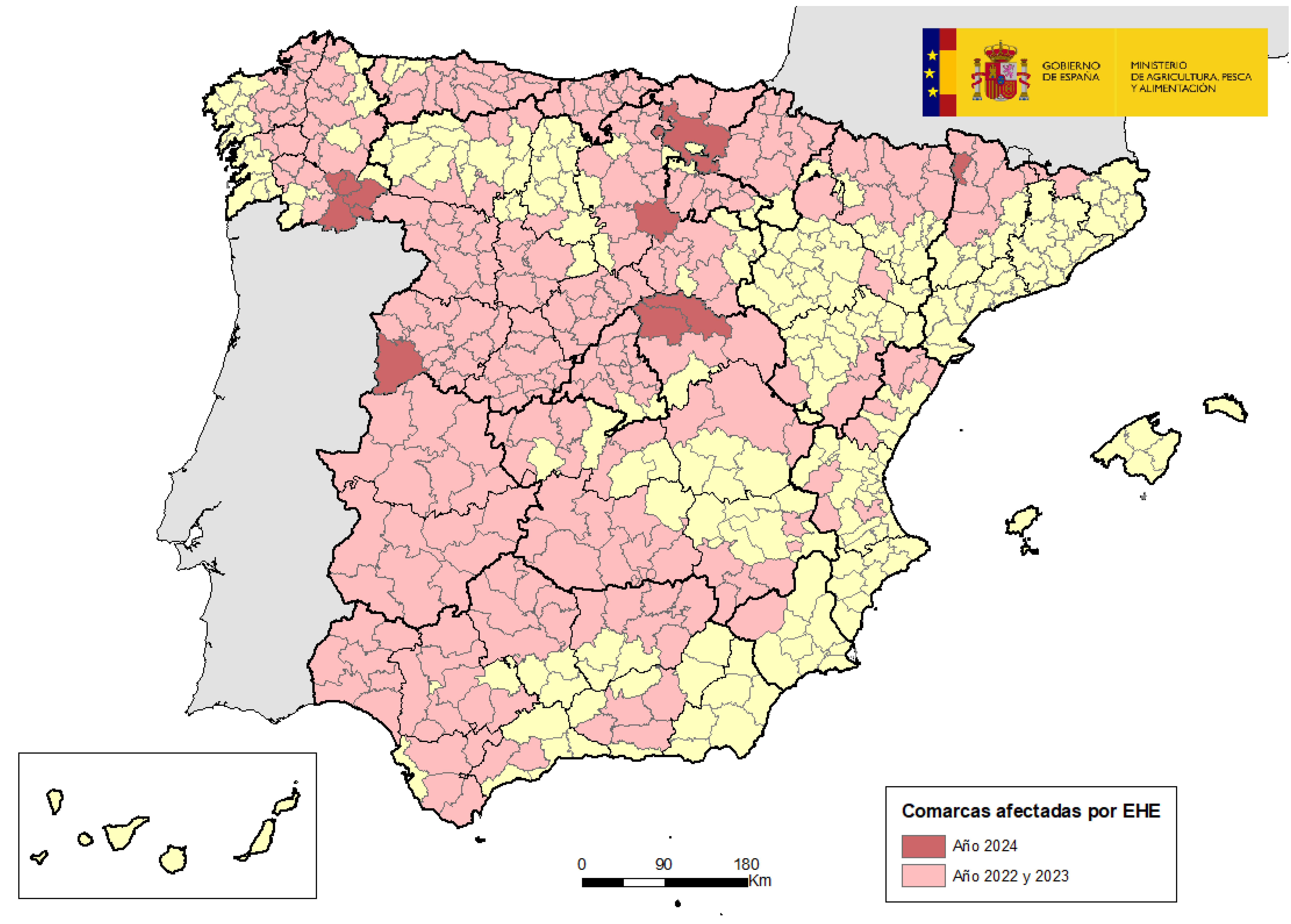 Detectan tres nuevos focos de la EHE en explotaciones de bovino de Burgos, Álava y Lérida donde ya se dieron casos el pasado año