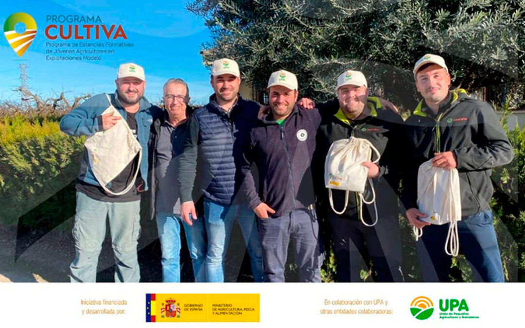 Arranca una nueva edición del Programa Cultiva de estancias formativas en las explotaciones agrarias de UPA