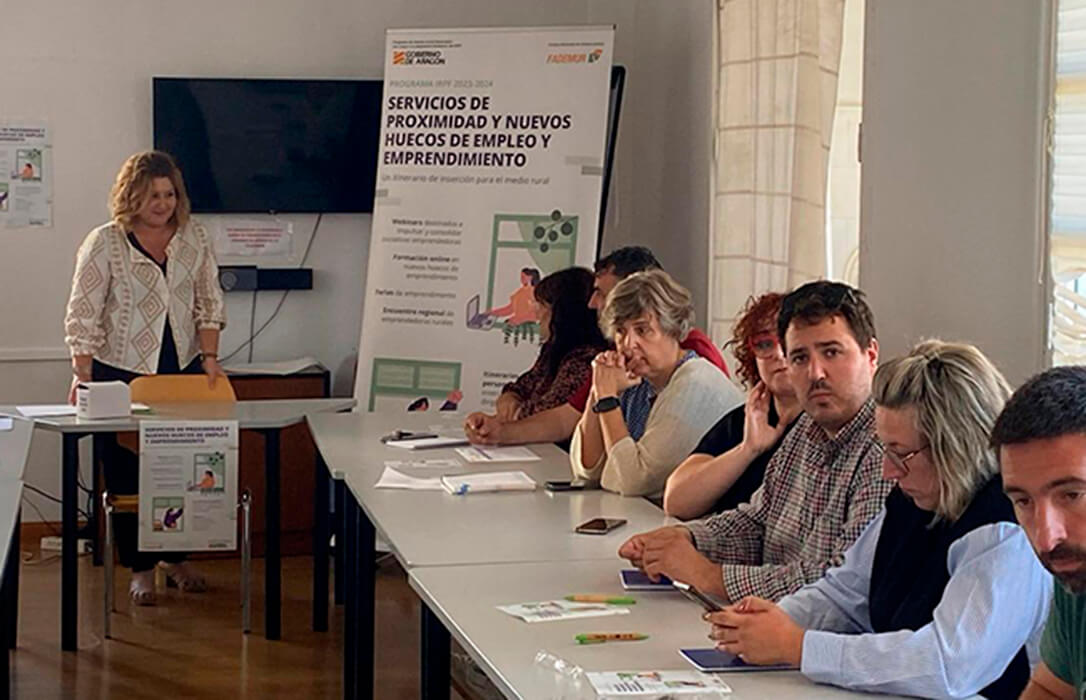 Un centenar de mujeres rurales de Aragón mejoran su situación laboral con programas para el empleo e impulso del emprendimiento