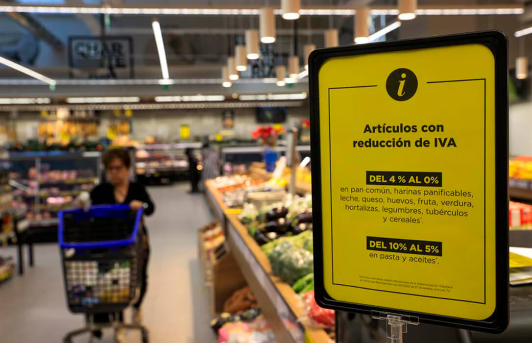 Se acabó la rebaja: el IVA vuelve a los alimentos básicos desde este martes día 1 y con una tasa del 2% hasta 2025