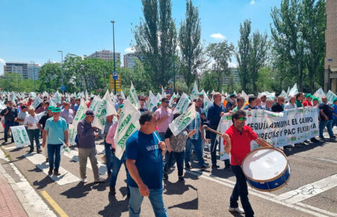 Siguen floreciendo las convocatorias de protesta en el campo: La próxima el viernes 11 en defensa de la agricultura cerealista  en Valladolid