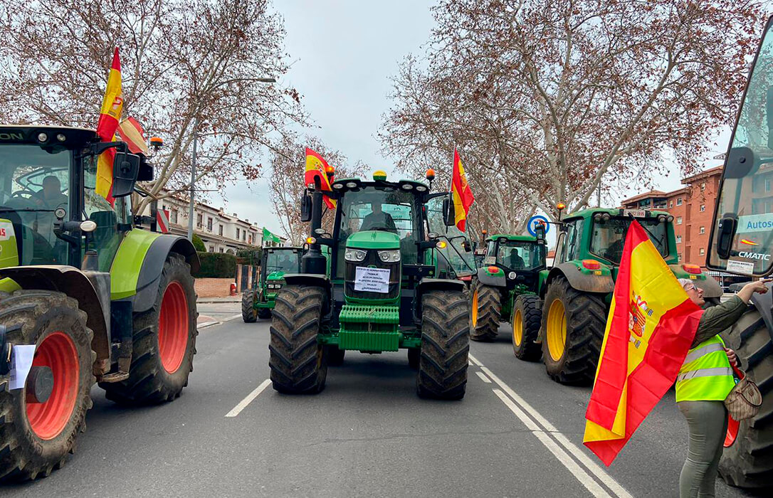 Los agricultores castellano-manchegos volverán a las carreteras y protestarán por unos precios ruinosos que no cubren los costes de producción